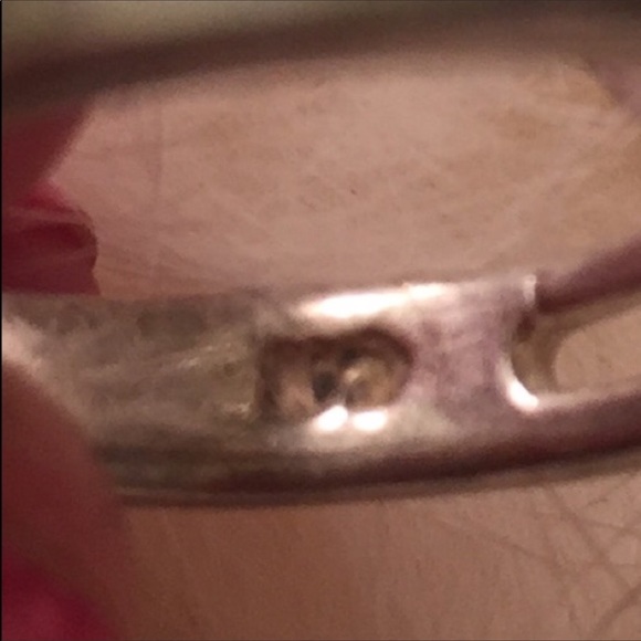 925 SterlingSilver Cut Out Spoon Ring sz 7.1 - Picture 3 of 8